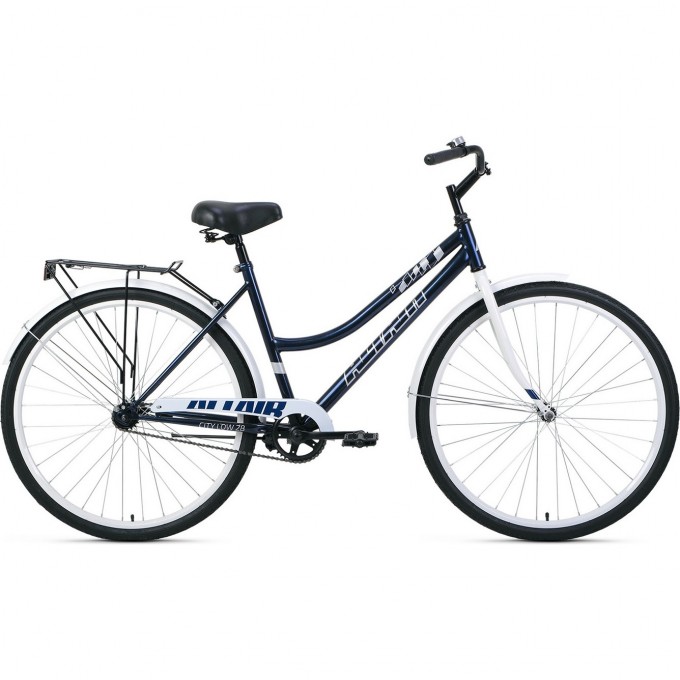 Велосипед ALTAIR CITY 28 LOW 19 Синий / Белый 2020 CITY28LOW19dblue/white20