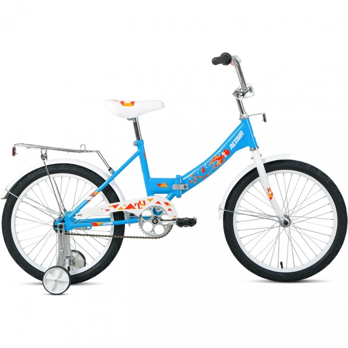 Велосипед ALTAIR CITY KIDS 20 COMPACT 13 Голубой 2021 CITYKIDS20COMPACT13lightblue21