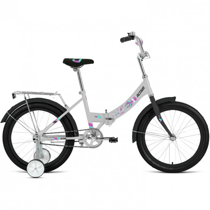 Велосипед ALTAIR CITY KIDS 20 COMPACT 13 Серый 2020 CITYKIDS20COMPACT13grey20