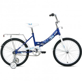 Велосипед ALTAIR CITY KIDS 20 COMPACT 20", рама 13", синий, 2022