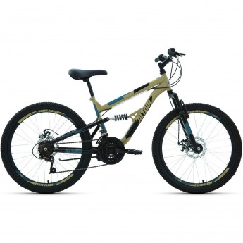 Велосипед ALTAIR MTB FS 20 D 14 Бежевый / Черный 2021