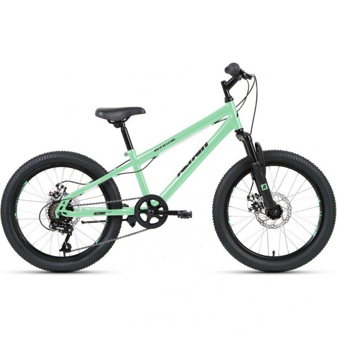 Велосипед ALTAIR MTB HT 20 2.0 D 10,5 Мятный / Черный 2021 MTBHT202.0D10.5mint/black21