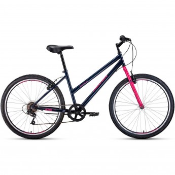 Велосипед ALTAIR MTB HT 26 LOW 15 Синий / Розовый 2021