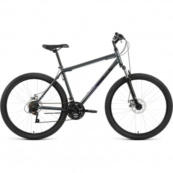 Велосипед ALTAIR MTB HT 27,5 2.0 D 27,5", рама 17", темно-серый/черный, 2022